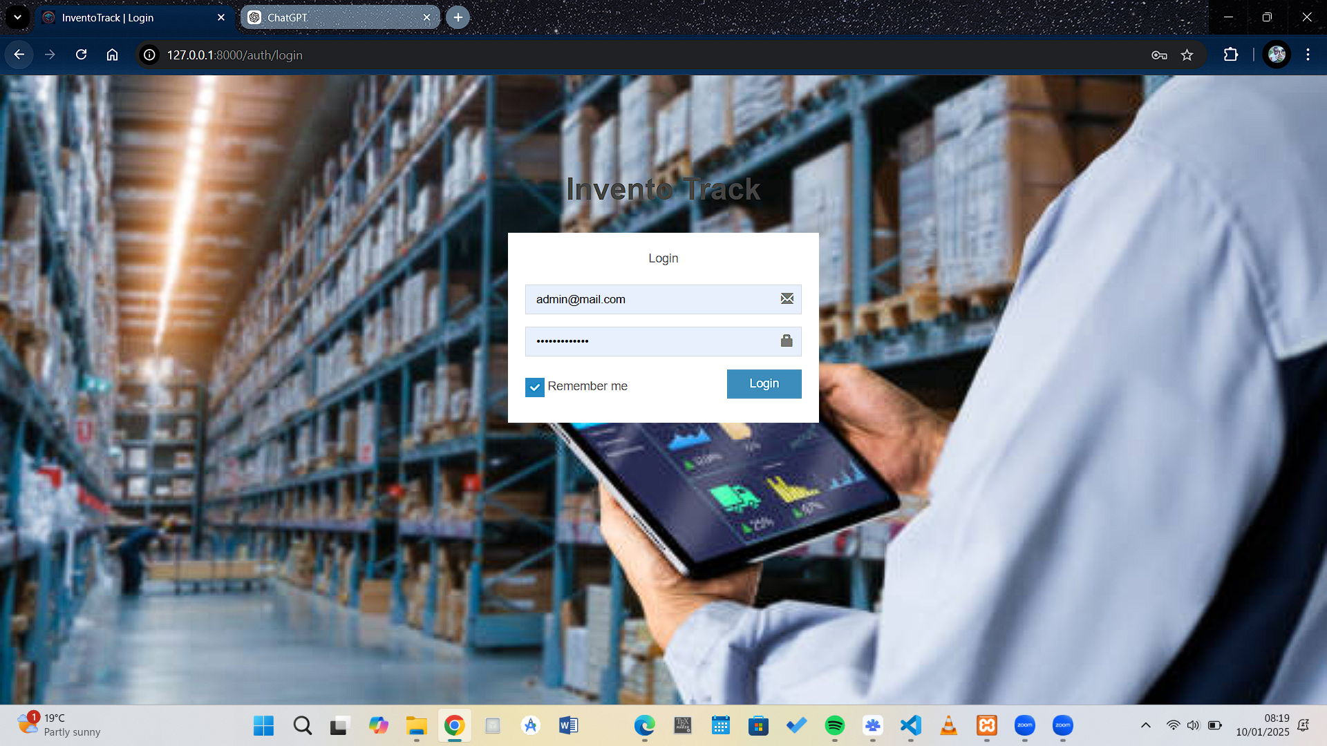 Inventory Management System (Laravel, PHP)